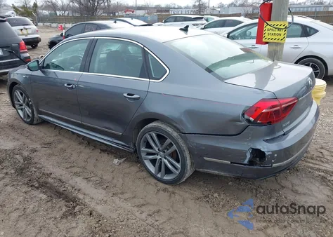 2017 Volkswagen Passat 1.8T R-Line from USA, damaged, VIN 1VWDT7A32HC056376